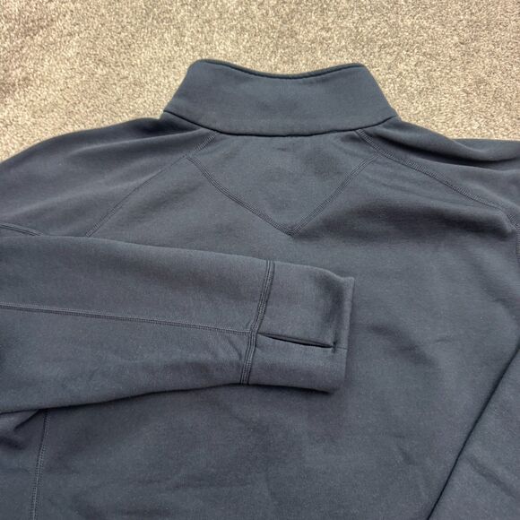 REI Co-Op Fleece 1/4 Zip Jacket Mens Large Blue Gray Outdoor Hiking Trekking - Picture 4 of 16